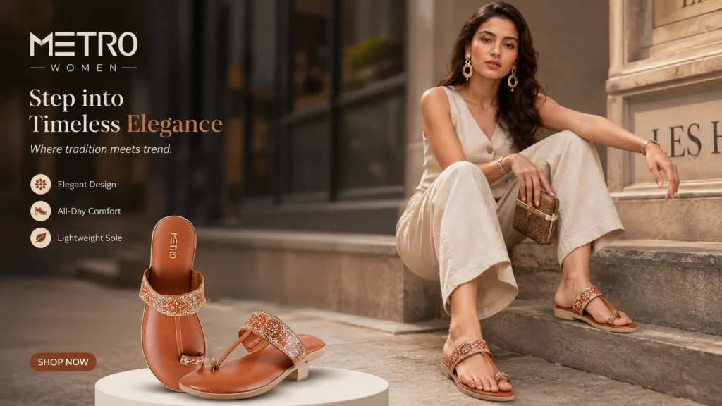 Metro Women Synthetic Sandals (32-9856) Review