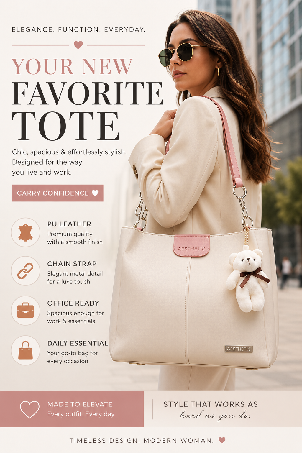 AESTHETIC Women’s Shoulder Handbag Review