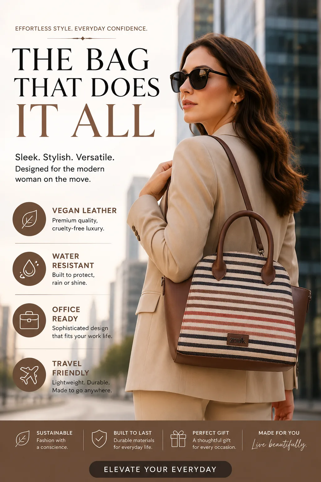 ZOUK City Satchel Bag Review 