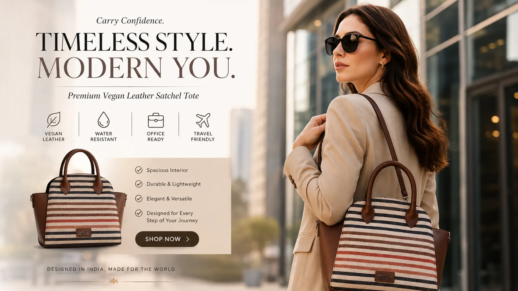 ZOUK City Satchel Bag Review
