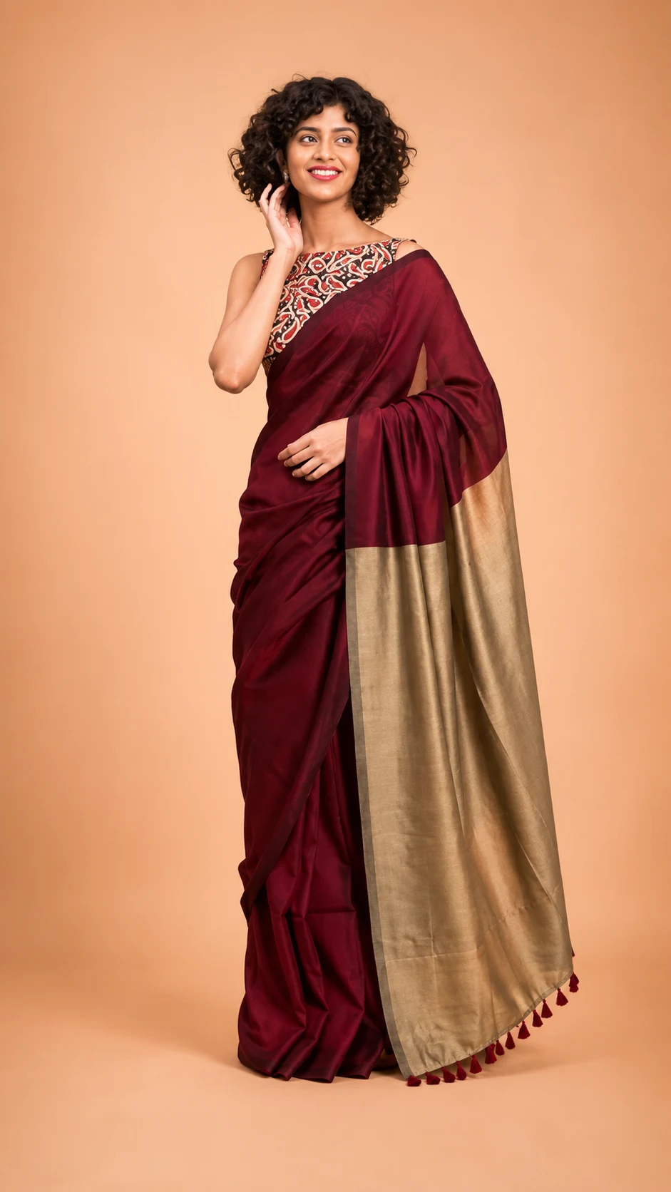 Suta Beet And Turnip Cotton Saree Review