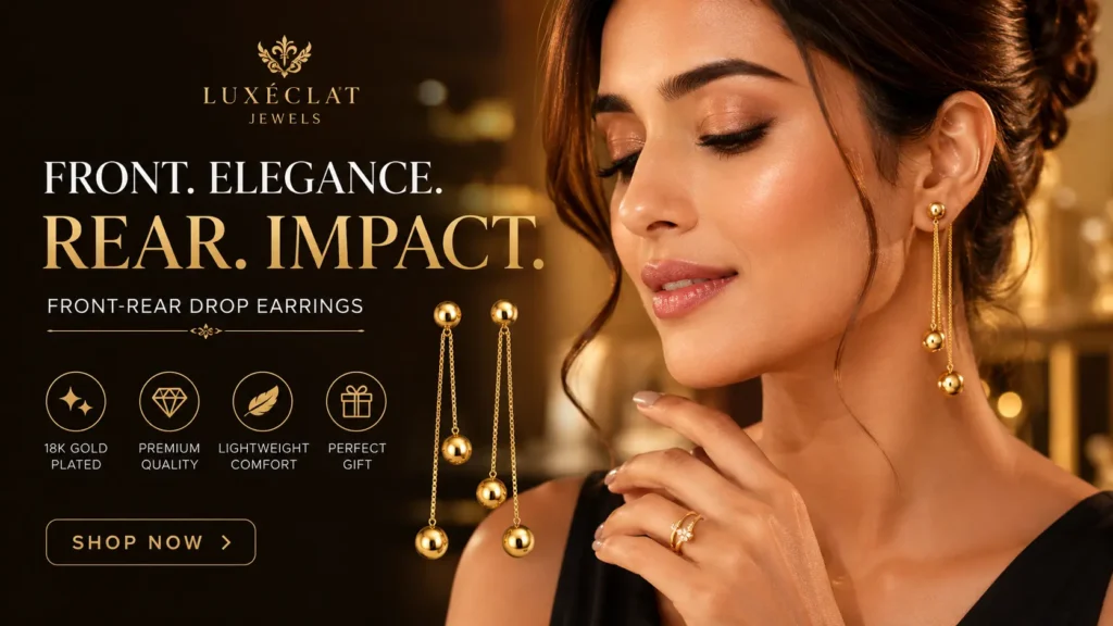 These Modern Drop Earrings Elevate Every Outfit